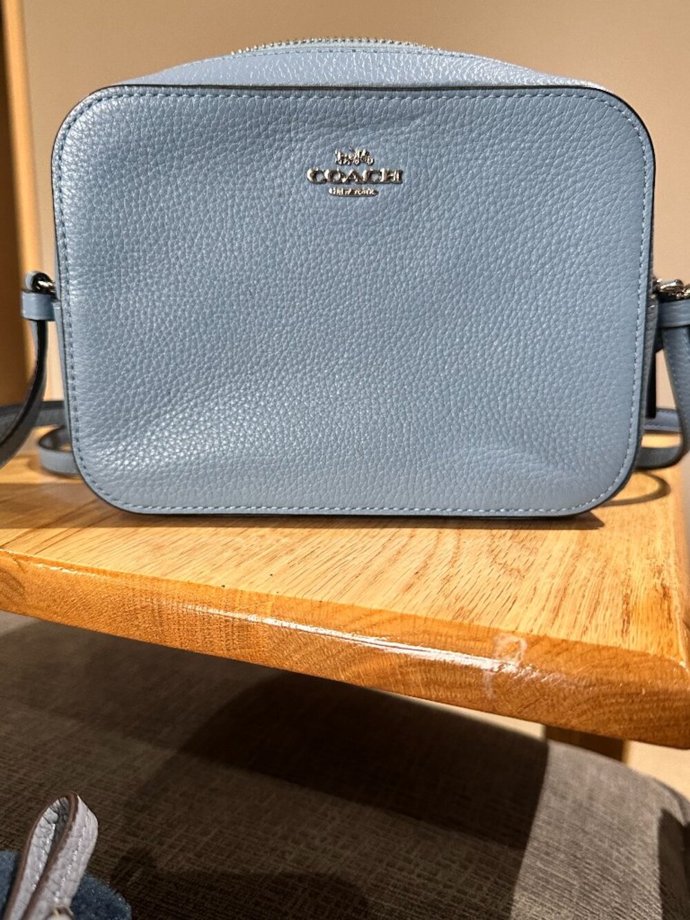 COACH Kitt Vivid Blue Cross Body Bag